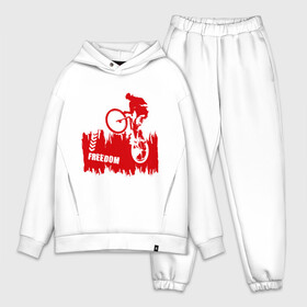 Мужской костюм хлопок OVERSIZE с принтом Велосипед в Ухте,  |  | streeet | xtream | велик | вело | велосипед | стрит | экстрим