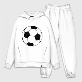 Мужской костюм хлопок OVERSIZE Футбольный мяч: в Ухте,  |  | football | мяч | футбол | футбол россия | футбольный мяч
