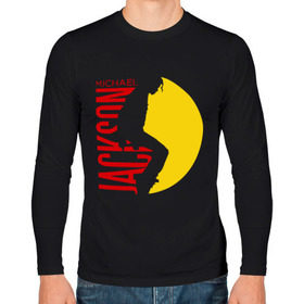 Мужской лонгслив хлопок с принтом Michael Jackson (10) в Ухте, 100% хлопок |  | Тематика изображения на принте: майкл джексон
