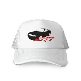 Кепка тракер с сеткой с принтом Dodge challenger srt в Ухте, трикотажное полотно; задняя часть — сетка | длинный козырек, универсальный размер, пластиковая застежка | dodge challenger srt | авто | автомобиль | машины | тачки | тюнинг