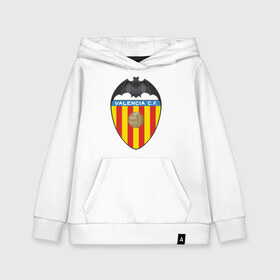 Детская толстовка хлопок с принтом Spanish Primera Valencia FC в Ухте, 100% хлопок | Круглый горловой вырез, эластичные манжеты, пояс, капюшен | valencia | valencia fc | валенсия | евро 2012 | испания | сборная испании | фк | футбольный клуб