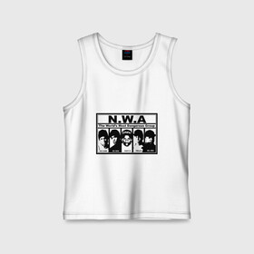 Детская майка хлопок с принтом NWA в Ухте,  |  | хип хоп
