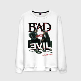 Мужской свитшот хлопок с принтом Bad Meets Evil(1) в Ухте, 100% хлопок |  | 