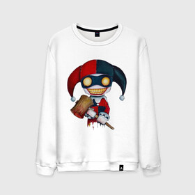 Мужской свитшот хлопок с принтом Клоун арлекин (2) в Ухте, 100% хлопок |  | Тематика изображения на принте: арлекин | клоун | клоун арлекин