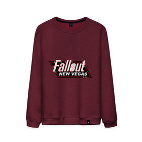 Мужской свитшот хлопок с принтом Fallout new vegas в Ухте, 100% хлопок |  | fallout | логотип | ньюс вегас | постапокалиптические | фаллаут | фоллаут