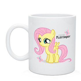 Кружка с принтом Nice Fluttershy в Ухте, керамика | объем — 330 мл, диаметр — 80 мм. Принт наносится на бока кружки, можно сделать два разных изображения | fluttershy | nice | nice fluttershy | pony | мой маленький пони | пони