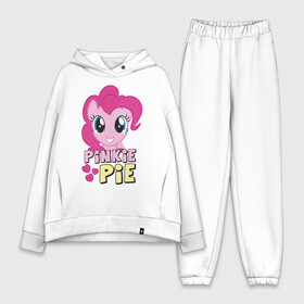 Женский костюм хлопок Oversize с принтом Красавица Пинки Пай в Ухте,  |  | pony | детские | красавица пинки пай | мой маленький пони | пинки пай | пони