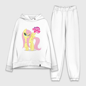 Женский костюм хлопок Oversize с принтом Красавица Флаттершай в Ухте,  |  | детские | детям | для детей | мой маленький пони | пони | флаттершай
