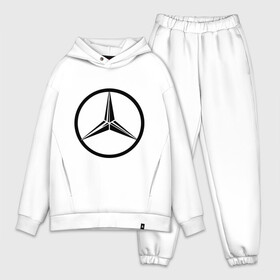 Мужской костюм хлопок OVERSIZE с принтом Mercedes Benz logo в Ухте,  |  | mercedes | mercedes benz | логотип mercedes | логотип mercedes benz | логотип мерседерс бенс | мерен | мерседерс | мерседерс бенс
