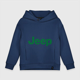 Детское худи Oversize хлопок с принтом Logo Jeep в Ухте, френч-терри — 70% хлопок, 30% полиэстер. Мягкий теплый начес внутри —100% хлопок | боковые карманы, эластичные манжеты и нижняя кромка, капюшон на магнитной кнопке | Тематика изображения на принте: jeep | автомобиль jeep | автомобиль джип | джип | логотип jeep | логотип джип