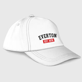 Бейсболка с принтом FC Everton Est. 1878 в Ухте, 100% хлопок | классический козырек, металлическая застежка-регулятор размера | everton | fc everton | фк эвертон | эвертон