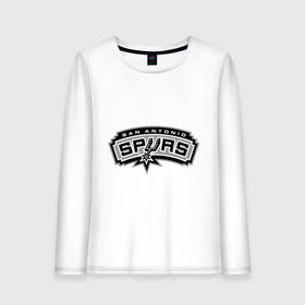 Женский лонгслив хлопок San Antonio: в Ухте, 100% хлопок |  | basketball | nba | баскетболл | лого баскетбольных клубов | нба | сан антонио