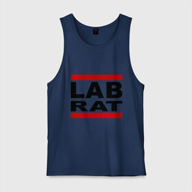 Мужская майка хлопок с принтом Lab Rat в Ухте, 100% хлопок |  | banksy | бенкси | бэнкси | графити | граффити | стрит арт | стритарт