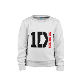 Детский свитшот хлопок с принтом One direction в Ухте, 100% хлопок | круглый вырез горловины, эластичные манжеты, пояс и воротник | 