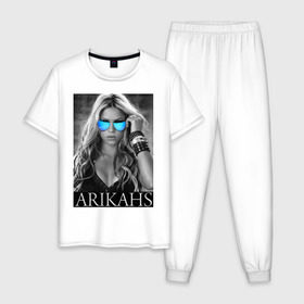 Мужская пижама хлопок Arikahs: в Ухте, 100% хлопок | брюки и футболка прямого кроя, без карманов, на брюках мягкая резинка на поясе и по низу штанин
 | shakira | актирса | голливуд | звезды | знаменитости | певица | шакира