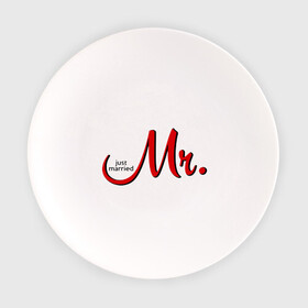 Тарелка с принтом Mr. Just married в Ухте, фарфор | диаметр - 210 мм
диаметр для нанесения принта - 120 мм | девичник | жениться | жених | замуж | мальчишник | мистер | молодожены | невеста | родные | родственники | свадьба