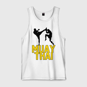 Мужская майка хлопок с принтом Муай тай (Muay Thai). в Ухте, 100% хлопок |  | бойцы | бокс | боксеры | спортивные | тайский бокс