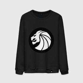 Мужской свитшот хлопок с принтом Seven Lions в Ухте, 100% хлопок |  | dubstep | даб степ | дабстеп | лев | музыка