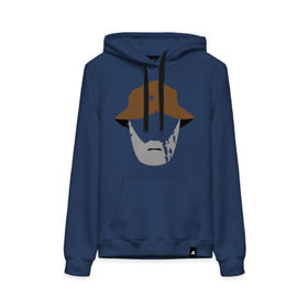 Женская толстовка хлопок с принтом Владелец фермы в Ухте, френч-терри, мягкий теплый начес внутри (100% хлопок) | карман-кенгуру, эластичные манжеты и нижняя кромка, капюшон с подкладом и шнурком | борода | зомби