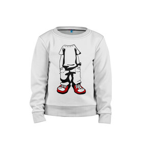 Детский свитшот хлопок Пацанчик: в Ухте, 100% хлопок | круглый вырез горловины, эластичные манжеты, пояс и воротник |