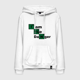 Мужская толстовка хлопок с принтом I am the danger в Ухте, френч-терри, мягкий теплый начес внутри (100% хлопок) | карман-кенгуру, эластичные манжеты и нижняя кромка, капюшон с подкладом и шнурком | breaking bad | i am the danger | во все тяжкие | сериалы | тв сериалы