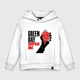 Детское худи Oversize хлопок с принтом Green day. American idiot (1) в Ухте, френч-терри — 70% хлопок, 30% полиэстер. Мягкий теплый начес внутри —100% хлопок | боковые карманы, эластичные манжеты и нижняя кромка, капюшон на магнитной кнопке | green day | green day граната | green day. american idiot | heavy metal | metal | rock | trash metal | альтернатива | граната | грин дэй | квартет | метал | рок | рок группа | рок группы | трэш метал | хеви метал