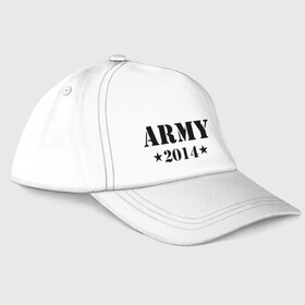 Бейсболка с принтом Army 2014 в Ухте, 100% хлопок | классический козырек, металлическая застежка-регулятор размера | Тематика изображения на принте: army | army 2014 | армия | дембель | дмб