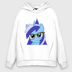 Мужское худи Oversize хлопок с принтом Trixie hipster в Ухте, френч-терри — 70% хлопок, 30% полиэстер. Мягкий теплый начес внутри —100% хлопок | боковые карманы, эластичные манжеты и нижняя кромка, капюшон на магнитной кнопке | hipster | my little pony | swag | trixie | дружба   это чудо | мультфильм | пони | поняши | поняшки | сваг | свэг | трикси