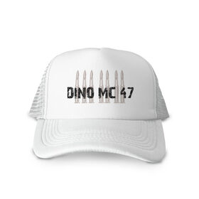 Кепка тракер с сеткой с принтом Dino MC 47 в Ухте, трикотажное полотно; задняя часть — сетка | длинный козырек, универсальный размер, пластиковая застежка | 