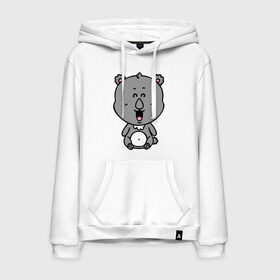 Мужская толстовка хлопок с принтом Милый мишка в Ухте, френч-терри, мягкий теплый начес внутри (100% хлопок) | карман-кенгуру, эластичные манжеты и нижняя кромка, капюшон с подкладом и шнурком | веселый | коала | медведь | милый | мишка | радостный