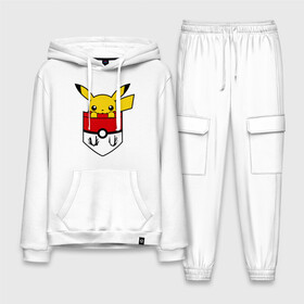 Мужской костюм хлопок с толстовкой Пикачу в кармане: в Ухте,  |  | pikachu | карман | пикачу | покебол | покемон