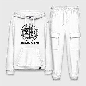 Мужской костюм хлопок с толстовкой с принтом AMG в Ухте,  |  | amg | benz | logo | mercedes | авто | амг | лого | мерс | мерседес бенс
