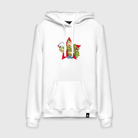 Женская толстовка хлопок с принтом Настоящий полковник в Ухте, френч-терри, мягкий теплый начес внутри (100% хлопок) | карман-кенгуру, эластичные манжеты и нижняя кромка, капюшон с подкладом и шнурком | 