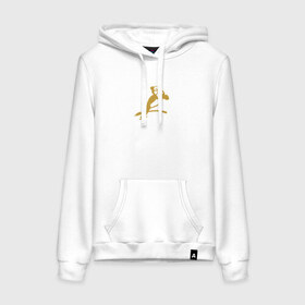 Женская толстовка хлопок с принтом конькобежец в Ухте, френч-терри, мягкий теплый начес внутри (100% хлопок) | карман-кенгуру, эластичные манжеты и нижняя кромка, капюшон с подкладом и шнурком | 