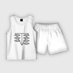 Детская пижама с шортами хлопок с принтом Евангелион в Ухте,  |  | аниме | евангелион