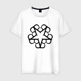 Мужская футболка хлопок с принтом Black Veil Brides в Ухте, 100% хлопок | прямой крой, круглый вырез горловины, длина до линии бедер, слегка спущенное плечо. | 