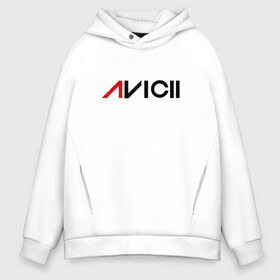 Мужское худи Oversize хлопок с принтом Avicii в Ухте, френч-терри — 70% хлопок, 30% полиэстер. Мягкий теплый начес внутри —100% хлопок | боковые карманы, эластичные манжеты и нижняя кромка, капюшон на магнитной кнопке | avici dj (house) house | avicii | авичи