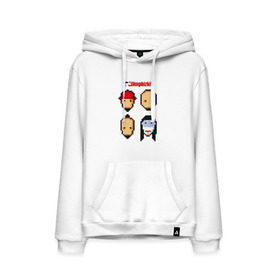 Мужская толстовка хлопок с принтом Limp Bizkit в Ухте, френч-терри, мягкий теплый начес внутри (100% хлопок) | карман-кенгуру, эластичные манжеты и нижняя кромка, капюшон с подкладом и шнурком | limp bizkit | rock | лимп бизкит | рок | уэс борланд | фред дерст