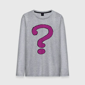 Мужской лонгслив хлопок Риддлер Загадочник: в Ухте, 100% хлопок |  | риддлер загадочник gotham