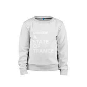 Детский свитшот хлопок с принтом Together in A State of Trance в Ухте, 100% хлопок | круглый вырез горловины, эластичные манжеты, пояс и воротник | a state of trance | armin van buuren | asot | армин
