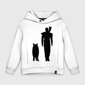 Детское худи Oversize хлопок с принтом Спутники в Ухте, френч-терри — 70% хлопок, 30% полиэстер. Мягкий теплый начес внутри —100% хлопок | боковые карманы, эластичные манжеты и нижняя кромка, капюшон на магнитной кнопке | спутники фаллаут fallout