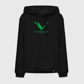 Мужская толстовка хлопок с принтом VERDANT в Ухте, френч-терри, мягкий теплый начес внутри (100% хлопок) | карман-кенгуру, эластичные манжеты и нижняя кромка, капюшон с подкладом и шнурком | green arrow | vetda | зеленая стрела | оливер