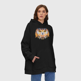 Худи SuperOversize хлопок Сова или Филин: в Ухте, 70% хлопок, 30% полиэстер, мягкий начес внутри | карман-кенгуру, эластичная резинка на манжетах и по нижней кромке, двухслойный капюшон
| сова
