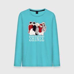Мужской лонгслив хлопок с принтом Shinee в Ухте, 100% хлопок |  | k pop | shinee | кей поп | корея | шайни