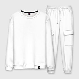 Мужской костюм хлопок с принтом Led Zeppelin в Ухте, 100% хлопок | на свитшоте круглая горловина, мягкая резинка по низу. Брюки заужены к низу, на них два вида карманов: два “обычных” по бокам и два объемных, с клапанами, расположенные ниже линии бедра. Брюки с мягкой трикотажной резинкой на поясе и по низу штанин. В поясе для дополнительного комфорта — широкие завязки | led zeppelin music лэд зепплин