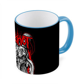 Кружка 3D с принтом Slipknot в Ухте, керамика | ёмкость 330 мл | Тематика изображения на принте: deth | rock | slipknot | маска | мрак | рок | слипнот | череп