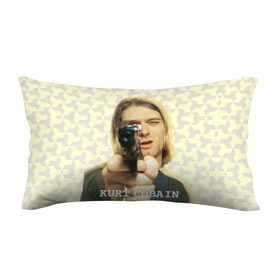 Подушка 3D антистресс с принтом Nirvana в Ухте, наволочка — 100% полиэстер, наполнитель — вспененный полистирол | состоит из подушки и наволочки на молнии | cobain | curt | nirvana | rock | кобейн | курт | рок
