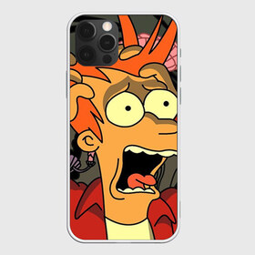 Чехол для iPhone 12 Pro Max Фрай: в Ухте, Силикон |  | frai | futurama | мем | ужас | фрай | футурама