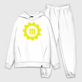 Мужской костюм хлопок OVERSIZE с принтом Vault 111 в Ухте,  |  | vault 111 fallout 4 фаллаут