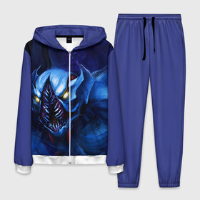 Мужской костюм 3D с принтом Nightstalker в Ухте, 100% полиэстер | Манжеты и пояс оформлены тканевой резинкой, двухслойный капюшон со шнурком для регулировки, карманы спереди | Тематика изображения на принте: dota 2 | game | nightstalker | дота 2 | найтсталкер
